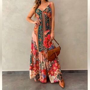 Farm Rio Floral Dress